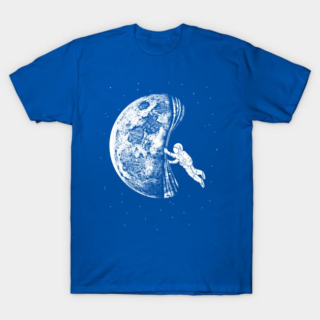 Astronaut The night has come T-Shirt by barmalisiRTB